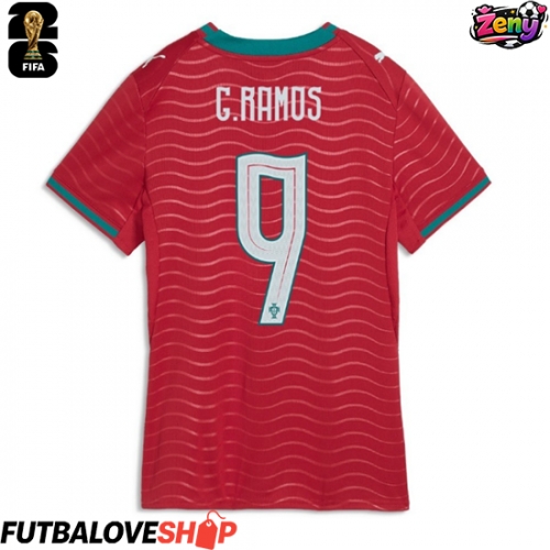 Dres Portugalsko Goncalo Ramos #9 Domáci pre Ženy MS 2026 Krátky Rukáv